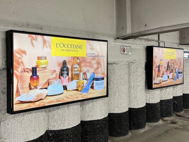 LED Screen für TV-Werbung jederzeit veränderbar 