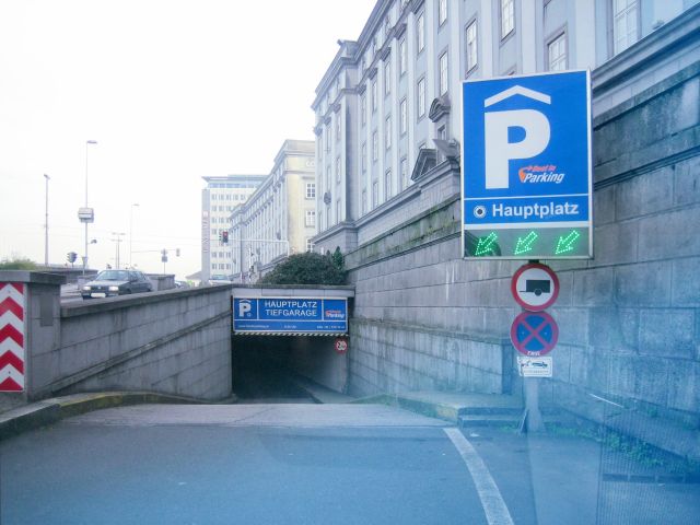 Hauptplatz Tiefgarage Linz