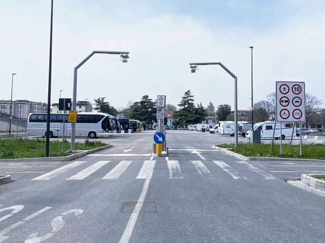 Parcheggio Prato della Valle - Piazza Rabin (Autobus - Camper)